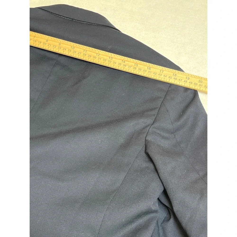 Vintage Barneys New York Country Britches Navy Blue Blazer Gold Buttons 42R USA